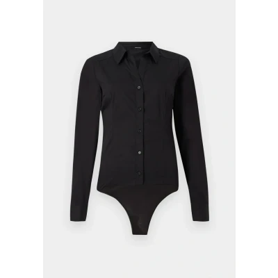 Abbildung von Vero Moda Vmlady String Shirt Hemdbluse, Damen, Größe: Small, Black