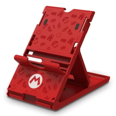 Abbildung von HORI PlayStand (Mario) Faltbarer Ständer für Nintendo Switch Offiziell Lizenziert