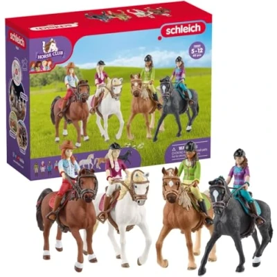 Abbildung von schleich 72221 HORSE CLUB Ausritt, ab 5 Jahren, Spielset, 40 Teile, exklusiv bei Amazon, Toy