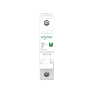 Abbildung von Schneider Electric R9F23106 Leitungsschutzschalter Resi9 1P, 6A, B Charakteristik, 6kA