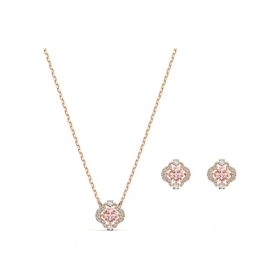 Abbildung von Swarovski Ohrringe Rose goldcoloured, Damen, Größe: One Size, gold coloured