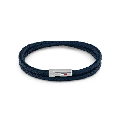 Abbildung von Tommy Hilfiger Jewelry armband für Herren aus Leder Blau 2790264S