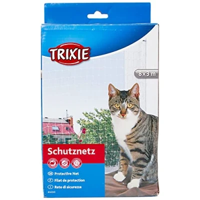 Abbildung von Trixie 44343 Schutznetz, 8 x 3 m, transparent