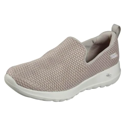 Abbildung von Skechers Damen Go Walk Joy Sneaker, Taupe Textile Trim, 39 EU