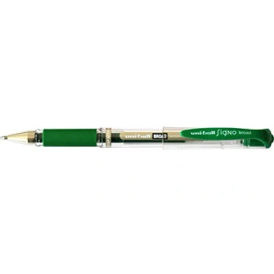 Abbildung von uni ball 146863 Gelroller Signo UM 153, broad, 1,0 mm, grün, 1 Stück