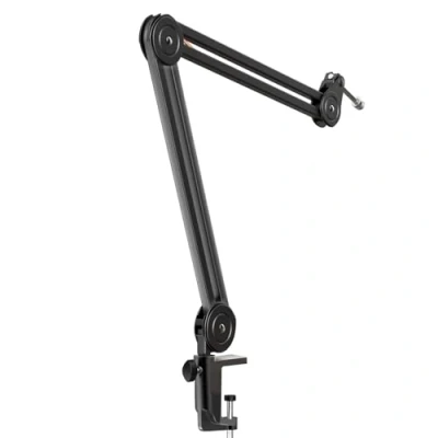 Abbildung von FIFINE Mikrofon Arm, Einstellbarer Ständer, 3/8&quot; bis 5/8&quot; Adapter, Mikrofonclip, DREI Kabelbinder