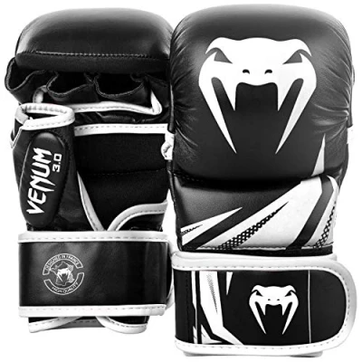 Abbildung von Venum Unisex Handschue Challenger 3.0 Mma Sparring Handschuhe, Schwarz/Weiß, M EU