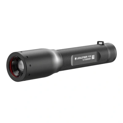 Abbildung von Ledlenser P3R mini Taschenlampe LED, 140 Lumen, fokussierbar, aufladbar, 100m Leuchtweite, bis zu 6h Laufzeit, mit Lithium Akku, inkl. Ladestation und Handschlaufe