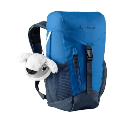 Abbildung von VAUDE Kinderrucksack Ayla für Mädchen &amp; Jungen, komfortabler Wanderrucksack Kinder 6 L in blau, wetterfester Kindergartenrucksack mit innovativem Tragesystem reflektierenden Elementen