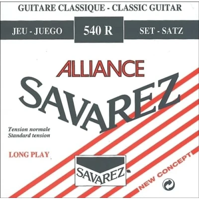 Abbildung von Savarez 540R 6 saitiger Carbon Klassikgitarrensatz Normalspannung Multi