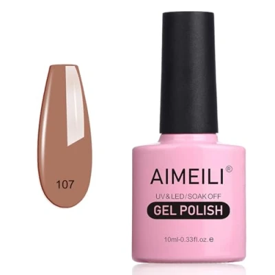 Abbildung von AIMEILI UV LED Gellack ablösbarer Nagellack Gel Polish Stella Anethum (107) 10ml