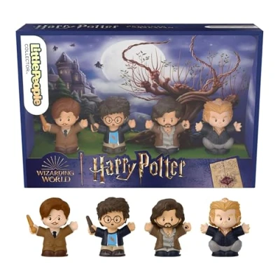 Abbildung von LittlePeople Collector Sondereditionsset zum Film Harry Potter und der Gefangene von Askaban für Erwachsene Fans, 4 Figuren, HVG47
