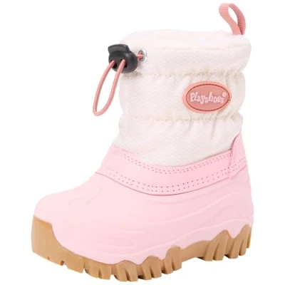 Abbildung von Playshoes Snowboot/Winterstiefel für Kinder, Größe: 20 21, Rosa Schuhe