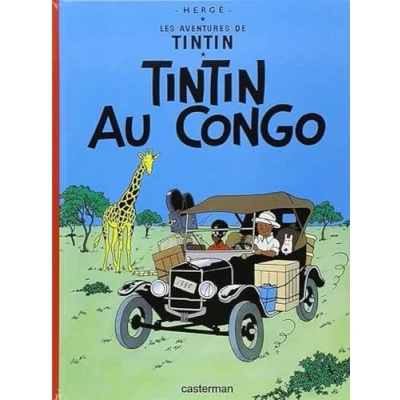 Abbildung von Tintin au Congo / Mini Fac simile Black and White