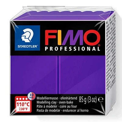 Abbildung von STAEDTLER 8004 6 Fimo Professional Normalblock, 85 g, lila