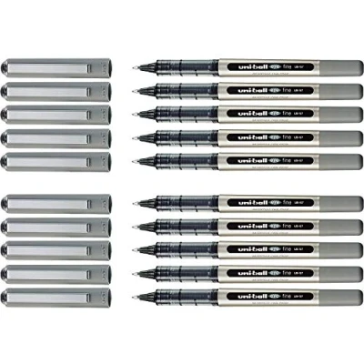 Abbildung von Uni Ball Eye Fine UB157 Tintenroller (10er Pack, schwarz)