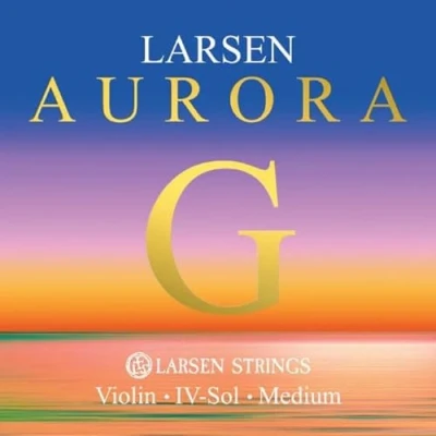 Abbildung von LARSEN STRINGS Aurora Violin Saiten G Silber 4/4 Medium