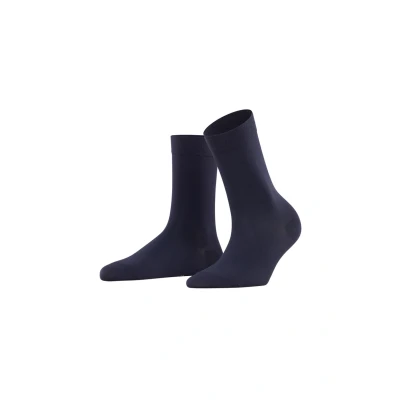 Abbildung von Falke Cotton Touch Business &amp; Casual Socken, Damen, Größe: 35 38, Dark navy