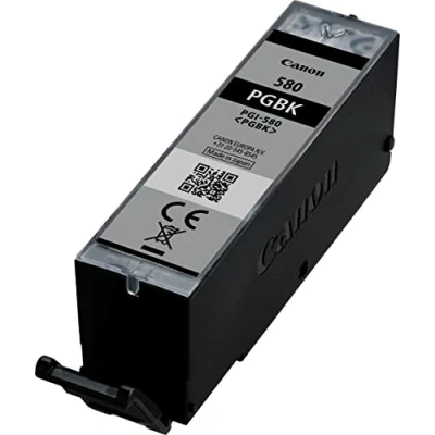 Abbildung von Canon Originaltinte PGI 580 PGBK, Größe Standard, Segment Schwarz, Recyclebare Verpackung