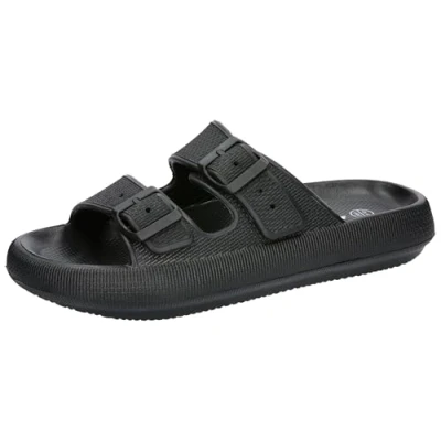 Abbildung von Lico Unisex Hawaii Badesandalen, Schwarz, 46 EU