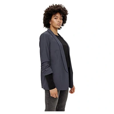Abbildung von Pieces Pcbosella 3/4 Blazer, Damen, Größe: XXL, Ombre blue