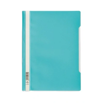Abbildung von Durable Sichthefter A4 Standard PP, 227 x 310 mm, türkis, 50er Packung, 257320