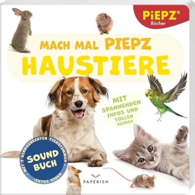 Abbildung von Mach mal PIEPZ® Haustiere: Entdecke die Welt mit kindgerechten Sounds Soundbuch für Kinder ab 12 Monaten
