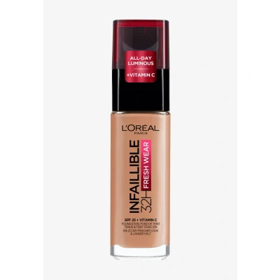 Abbildung von L&#039;Oréal Paris Infaillible 32H Fresh WEAR Makeup Foundation, Damen, Größe: 30 ml, 235 honey