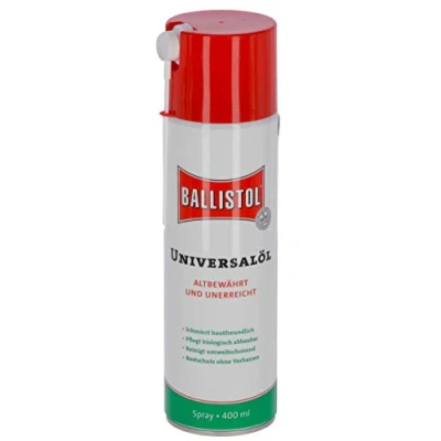 Abbildung von BALLISTOL Unisex Universalöl 400ml, Spraydose Universal l, Transparent, 400 ml 1er Pack EU