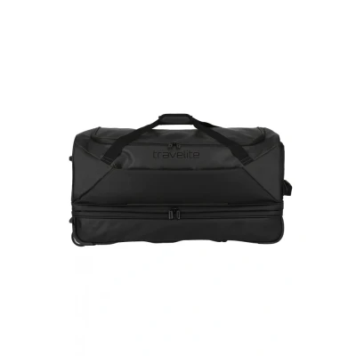 Abbildung von Travelite Basics Rollenreisetasche Schwarz Weichgepäck