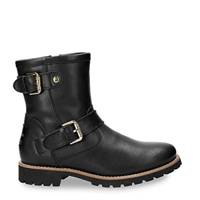 Abbildung von Panama Jack Damen felina igloo trav Motorcycle Boot, Schwarz, 38 EU