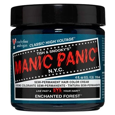 Abbildung von Manic Panic Enchanted Forest Classic Creme, Vegan, Cruelty Free, Green Free Semi Permanent Hair Dye 118ml