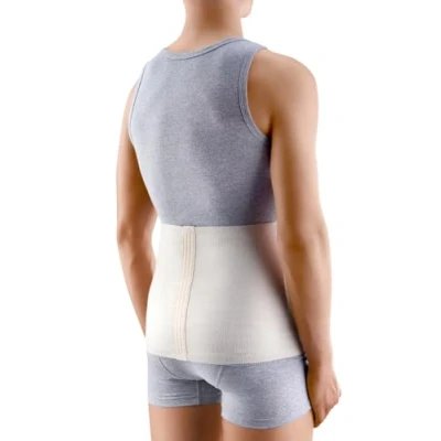 Abbildung von Tonus Elast Angora &amp; Merino Rückenwärmer, Nierenwärmer, Wärmegürtel für Damen und Herren, Nierengurt, Nierenschutz, Thermo Gurt, Leibwärmer aus Wolle (S)