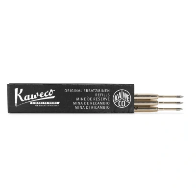 Abbildung von Kaweco G2 Kugelschreibermine Schwarz 3 Stück 1,4 mm