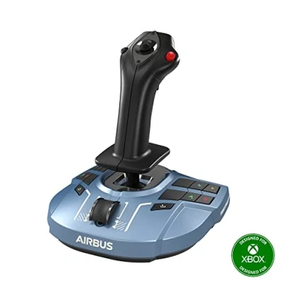 Abbildung von Thrustmaster TCA Sidestick X Airbus Edition Ergonomisches Replikat Des Sidestick, Offiziell Lizenziert für Xbox Series XS &amp; Windows