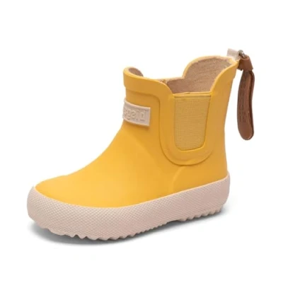Abbildung von Bisgaard Unisex Baby Rubber Rain Boot, Lemon, 26 EU