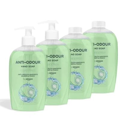 Abbildung von by Amazon Anti Odour Handseife, 4 x 500 ml