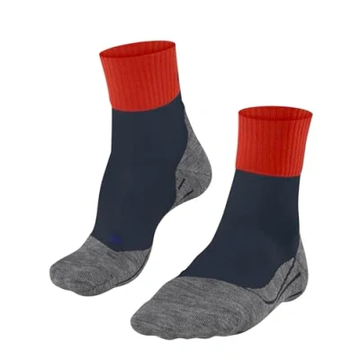 Abbildung von FALKE Herren Wandersocken TK2 Explore Cool Short M Sso Lyocell Funktionsmaterial antiblasen dick 1 Paar, Orange Samba 8182, 46 48