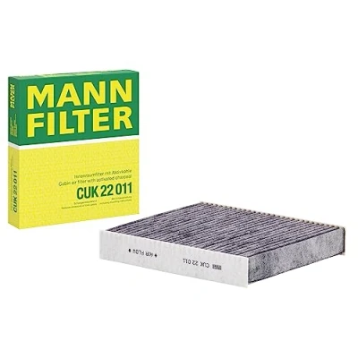 Abbildung von MANN FILTER CUK 22 011 Innenraumfilter Pollenfilter mit Aktivkohle Für PKW