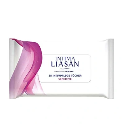 Abbildung von Intima Liasan by Sagrotan Intimpflege Tücher Sensitive, Seifenfrei und Alkoholfrei, 30 Stück