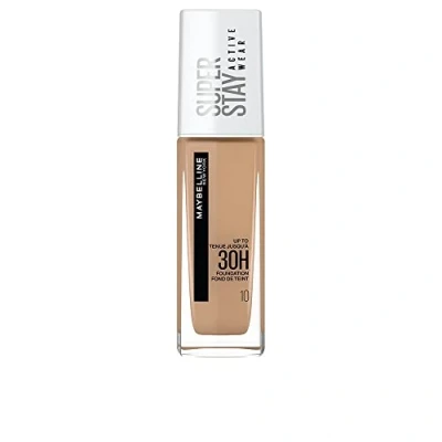 Abbildung von Maybelline New York Super STAY Active WEAR Foundation Foundation, Damen, Größe: 30 ml, 10 ivory
