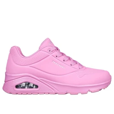 Abbildung von Skechers Sport UNO Sneaker low, Damen, Größe: 39, Pink durabuck / mesh Schuhe