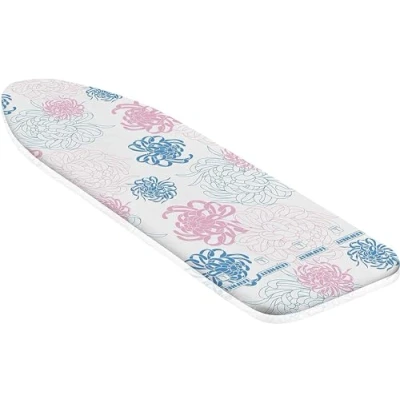 Abbildung von Leifheit Bügelbrettbezug Cotton Classic Universal, für Dampfbügeleisen, Bügelflächen bis max. 140 x 45 cm, klassischer Baumwollbezug, mit elastischem Gummizug