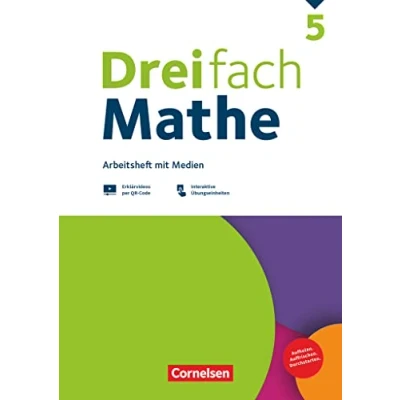 Abbildung von Dreifach Mathe Zu allen Ausgaben 5. Schuljahr: Arbeitsheft mit Medien und Lösungen Inkl. Erklärvideos interaktiven Übungen