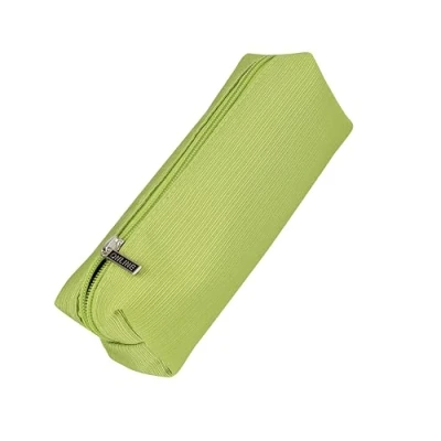 Abbildung von Online Premium Schlampermäppchen/Pencil Case Grün I Stylisches Schlamperetui für Jungen &amp; Mädchen Federmäppchen mit praktischem Reißverschluss 1 Fach Ideal Schule, Uni Büro