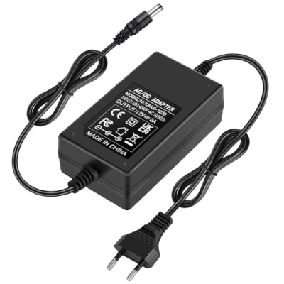 Abbildung von HOUHUI 12V 3A Netzteil Adapter,Netzadapter Transformator,AC 100 240V 50/60hz bis DC 3 Amp 36W Stromversorgung für LED Streifen,Kamera,LCD Monitor,Steckdose Adapter Stecker 5,5 * 2,5/2,1mm