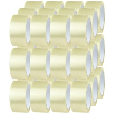 Abbildung von Crimson Starfish Paketklebeband Transparent 36 Rollen à 48mm x 66m Durchsichtiges Klebeband für das Verpacken von Paketen, Kisten, Kartons, Versand