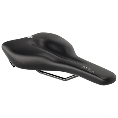 Abbildung von SQlab Unisex Erwachsene 610 M D Active Trekking MTB Tour &amp; Travel Fahrradsattel, Schwarz, 14 cm
