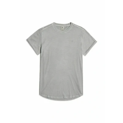 Abbildung von G STAR LASH Tshirt basic, Herren, Größe: Small, Grey alloy gd