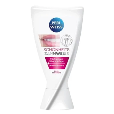 Abbildung von Perlweiss Schönheits Zahnweiss, mit Pearl Powder gegen Verfärbungen, schonend und stärkt den Zahnschmelz, 50ml